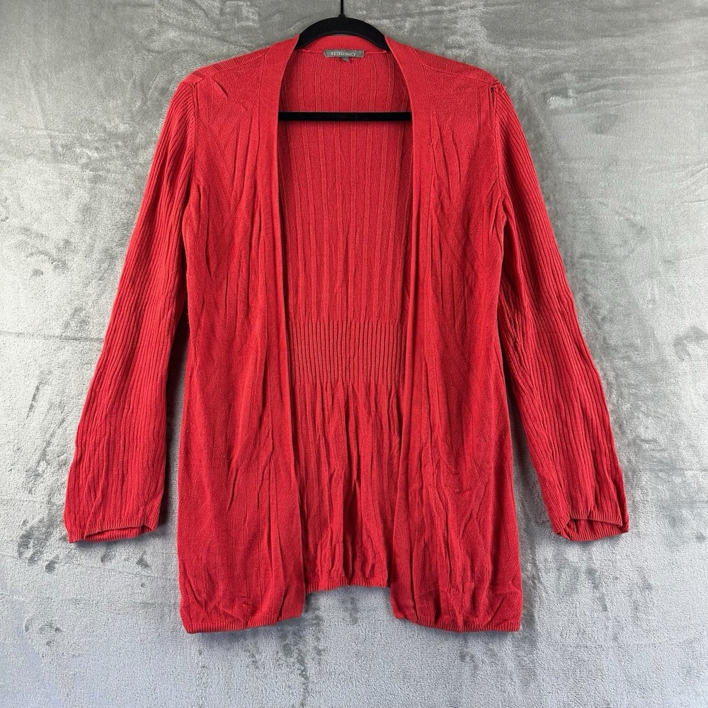 RETRO-ology Cardigan Women's M Orange Lightweight